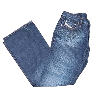 Vintage Y2K Diesel Industry Womens Zink Medium Wash Blue Bootcut