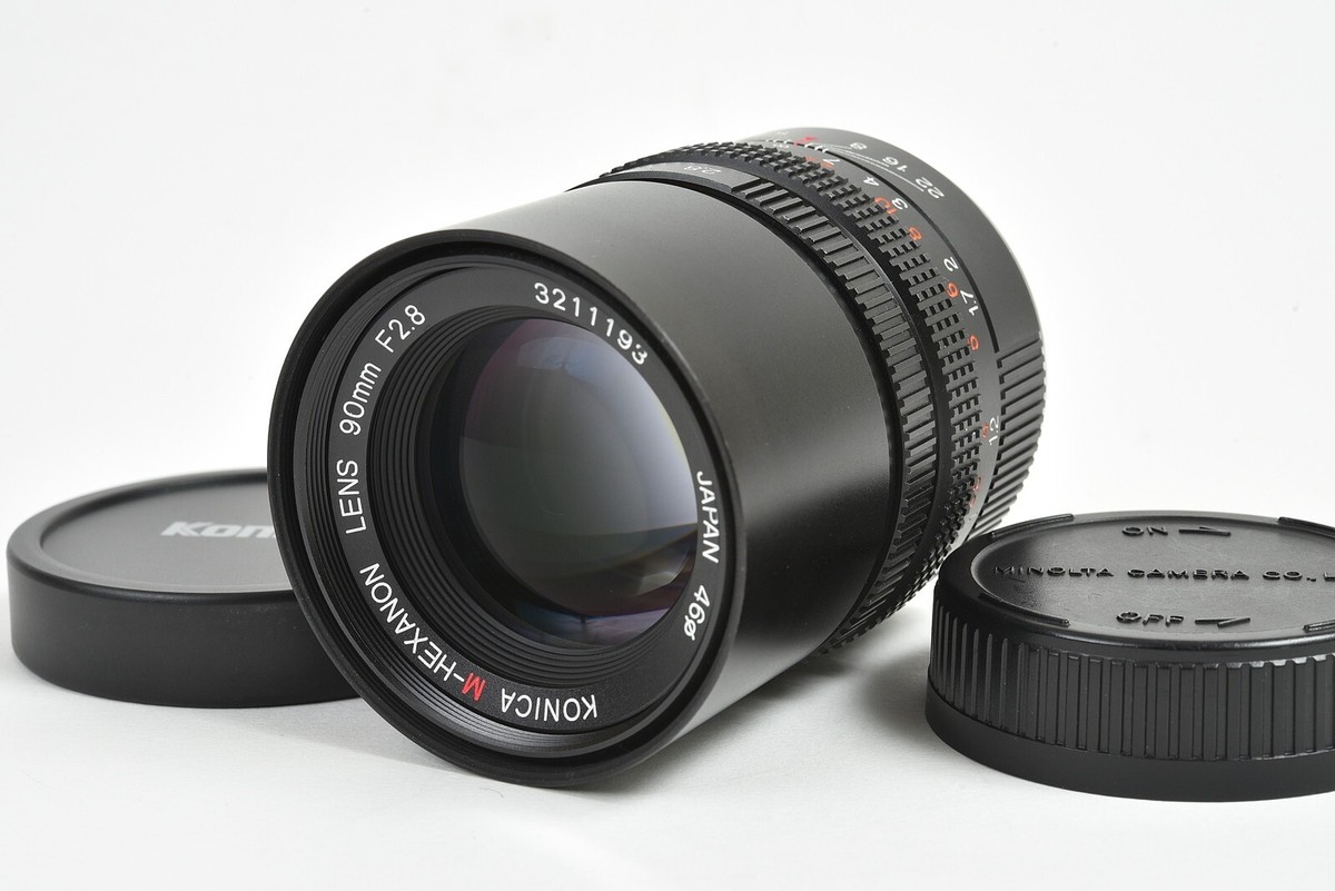 Konica M Hexanon 90mm F2.8 Lens Leica M Mount From Japan Konica M Hexanon 90mm F2.8 Lens Leica M Mount From Japan