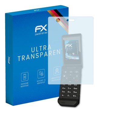 atFoliX 3x Displayschutzfolie für Caterpillar CAT S22 Flip Schutzfolie klar