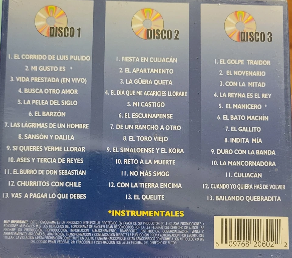 Banda El Recodo Canta Julio Preciado Vol. 2 - Image 2 of 2