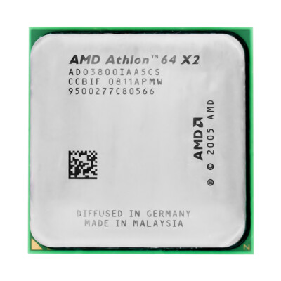 Cpu Amd Amd 64 X2 3800 Amd Athlon 64 X2 3800+ Ado3800iaa5cs UK