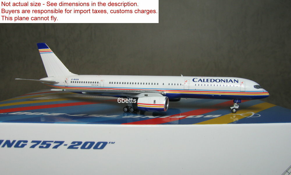1:400 NG Model Caledonian B757-200 G-BUDX #53117 Diecast 1:400 NG Model Caledonian B757-200 G-BUDX #53117 Diecast