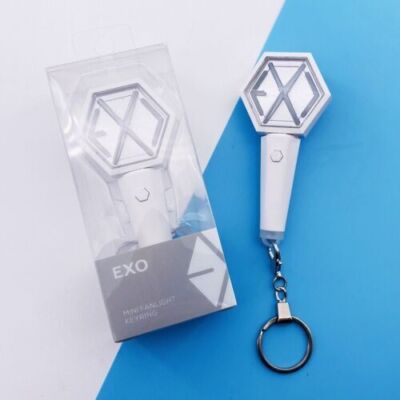 Mini Kpop Lightstick EXO Konzert Fans Light Stick Lightstick Schlüsselanhänger