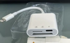 SD Card Reader for phone (Micro SD, SD Slot, Quick Charging Port)