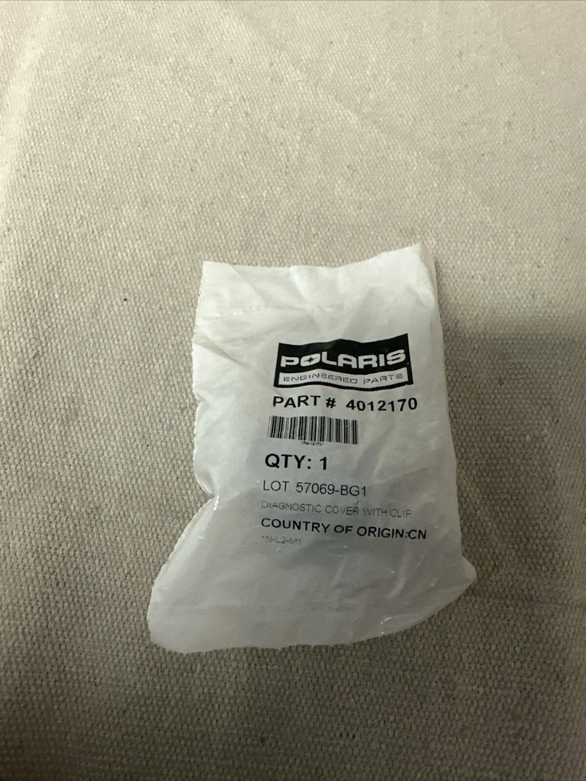 COVER, DIAGNOSTIC
