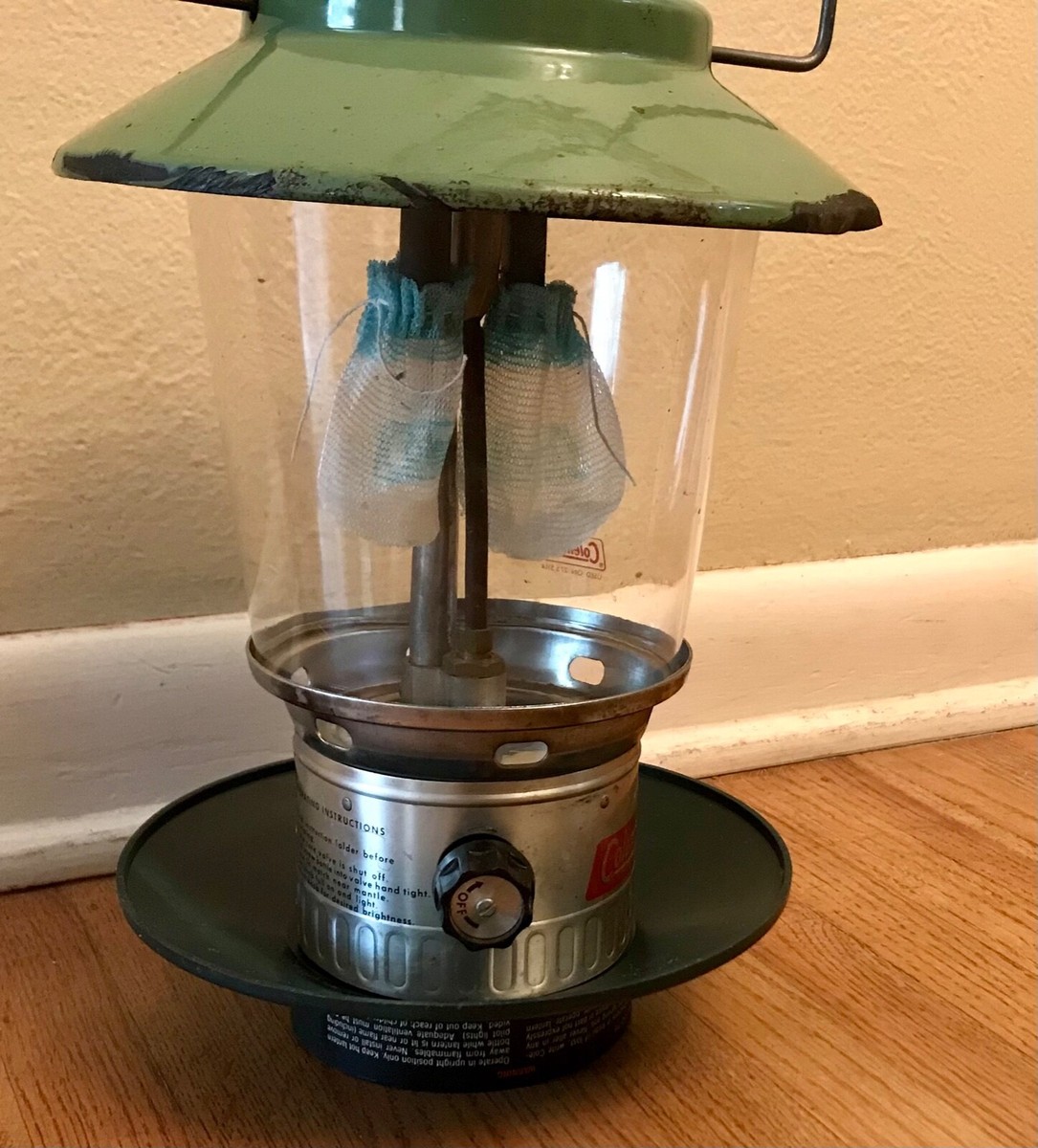 Vintage Coleman Mantle Propane Lantern -model 5114 | eBay Vintage Coleman Mantle Propane Lantern -model 5114 | eBay