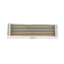2 Pcs 40 Pin Ribbon Cable Female to Female Ribbon Cable - Compatible with for...