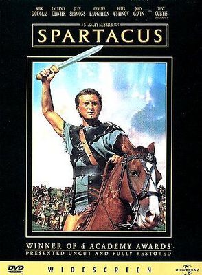 Stanley Kubrick's SPARTACUS 1960 Classic Widescreen DVD Movie w/ KIRK  DOUGLAS 25192018121|