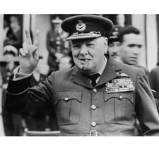 SIR WINSTON CHURCHILL 4x6 PICTURE PHOTO PRINT prime minister