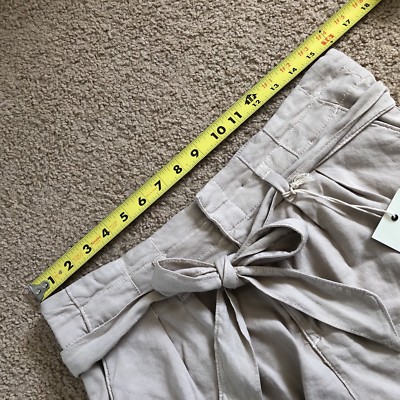 Short En Lin à Nouer Devant - Marque Joie (Lunia) - Taille 8 - Neuf Avec étiquettes