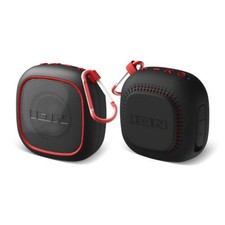 ION Audio Magnet Rocker 2-Pack - High-Power Bluetooth Speakers with Built-in