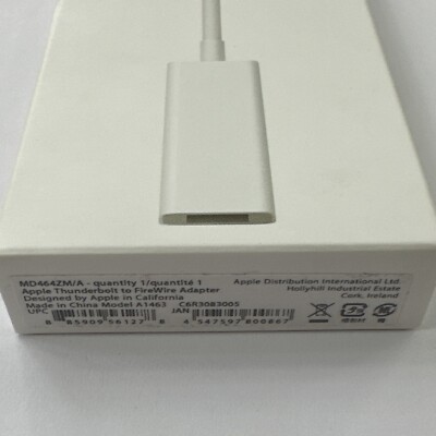 良品保証一ヶ月有　Apple純正　A1463 firewire アダプター 良品保証一ヶ月有 Apple純正 A1463 firewire アダプター 良品