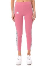 KAPPA 222 BANDA BALDHILL WOMEN SKIN FIT LEGGINGS PINK GREY DK BEIGE 34154ZW-A02