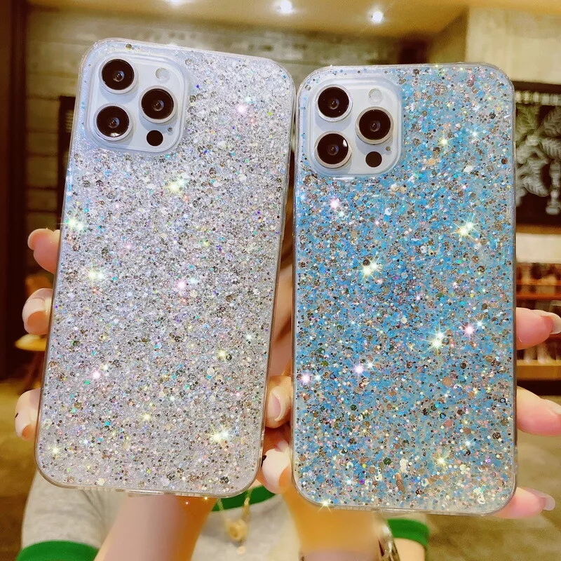 Glitter Phone Case for samsung galaxy NOTE 10 Lite Silicone Soft