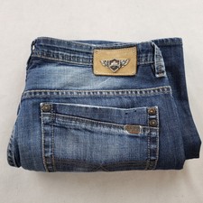 Buffalo David Bitton Travis Relaxed Denim Jeans Men 38 (39x27.5)