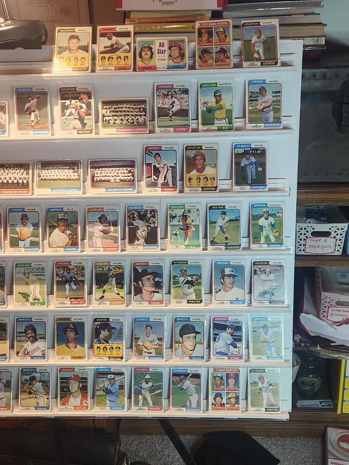 ~ B - огромный! 1974 Topps 122 карты лот: пальцы, Саттон, Piniella, и т.д. БЕЗ DUPS! - Изображение 4 из 4