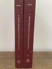 Two-Volume Set “A Critical Bibliography Of Writings On Judaism” David Griffiths