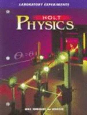 Holt Physics: Laboratory Experiments ?Pupil's Edition?: New