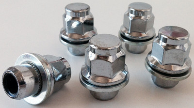 Toyota Original Spec M12 x 1,5 21mm Sechskant, flach Seat O.E Style Radmuttern Radmuttern x 5
