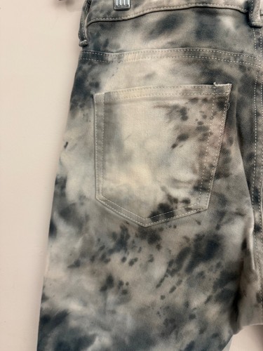 Everlane High Rise Bleach Dye Denim Jeans, Cropped, Size 26 - Picture 11 of 13