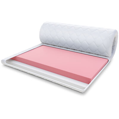 Topper 90x200 cm Matratzenauflage mit VISCO Kaltschaum Höhe 9 cm H2 H3
