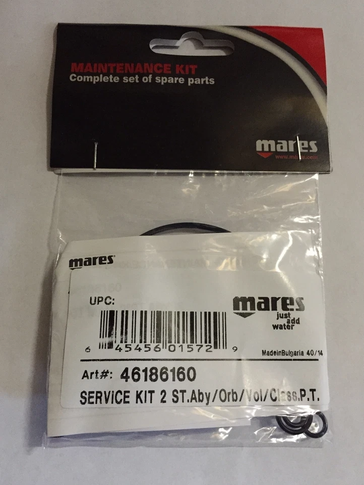 Mares 2. Stufe Service Kit Travel Kit für Atemregler NEU !!!