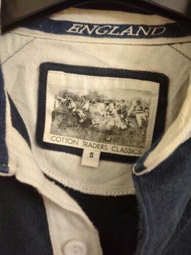 Cotton Traders England Rugby Jersey- Size Small- Pit To Pit 20 - Picture 4 of 9