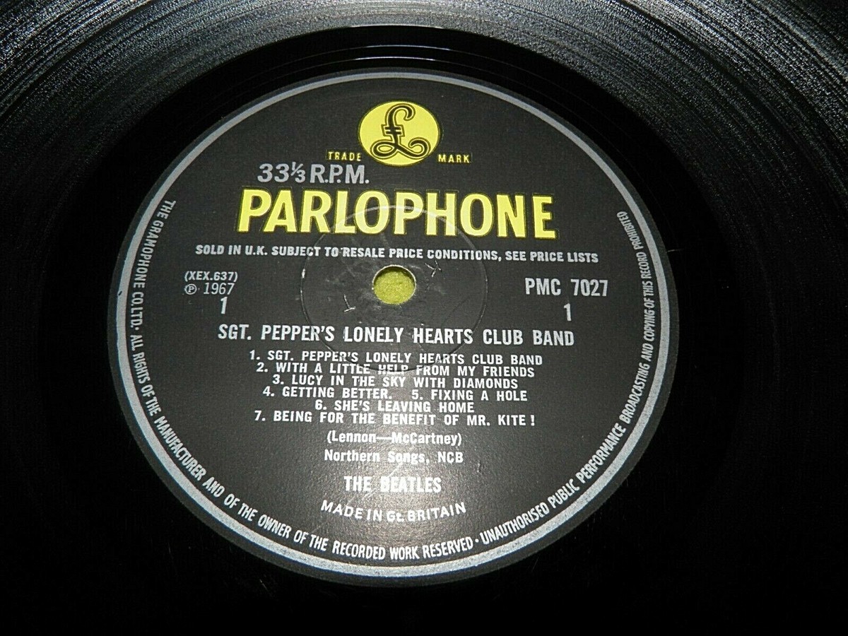 The Beatles Sgt. Pepper's UK版 The Beatles Sgt. Pepper's Lonely Hearts Club Band - Super