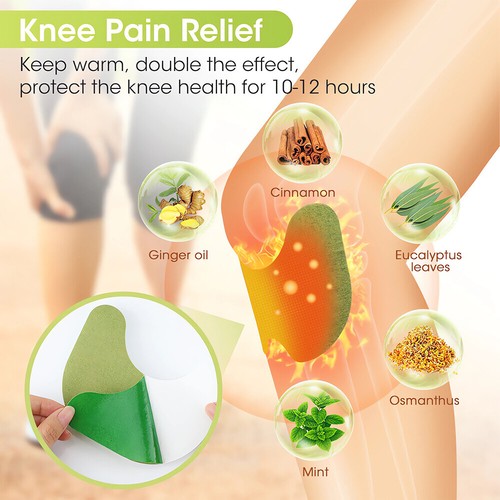 12x Pain Relief Patch, Kniegelenk Schmerzlinderung knie Patch Pflaster - Bild 8 von 19