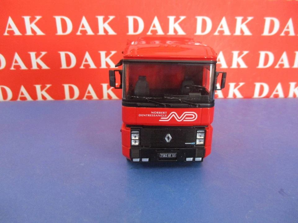 Die cast 1/43 Modellino Camion Truck Renault Magnum AE 420ti Dentressangle Odeon - Immagine 4 di 4