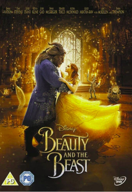 Beauty and the Beast DVD (2017) Disc Only