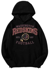 Unisex Washington Redskins Football Graphic Hoodie