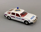 Vintage Corgi Toys Rover 3500 Police Car No. 416 Diecast Model Made in Britain