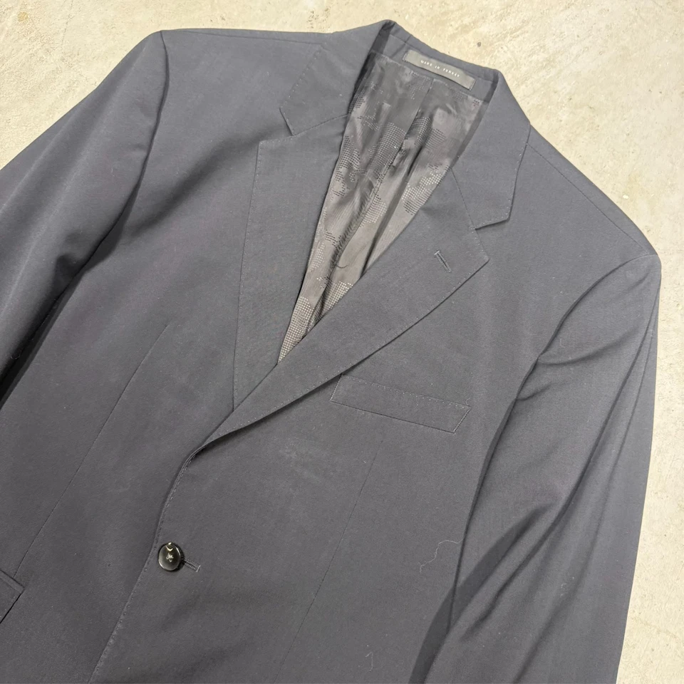 Hugo Boss Suit 2pc Black Travel Columbo Wool Fabric Jets/Lenon 38 S 34x28 - Image 3 of 4