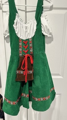 Oktoberfest Dirndl Dress Green