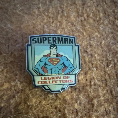 DC Comics Superman Legion of Collectors Pinback Lapel Pin