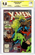 Uncanny X-Men #269 CGC 9.8 SS Jim Lee 1990 1951426006