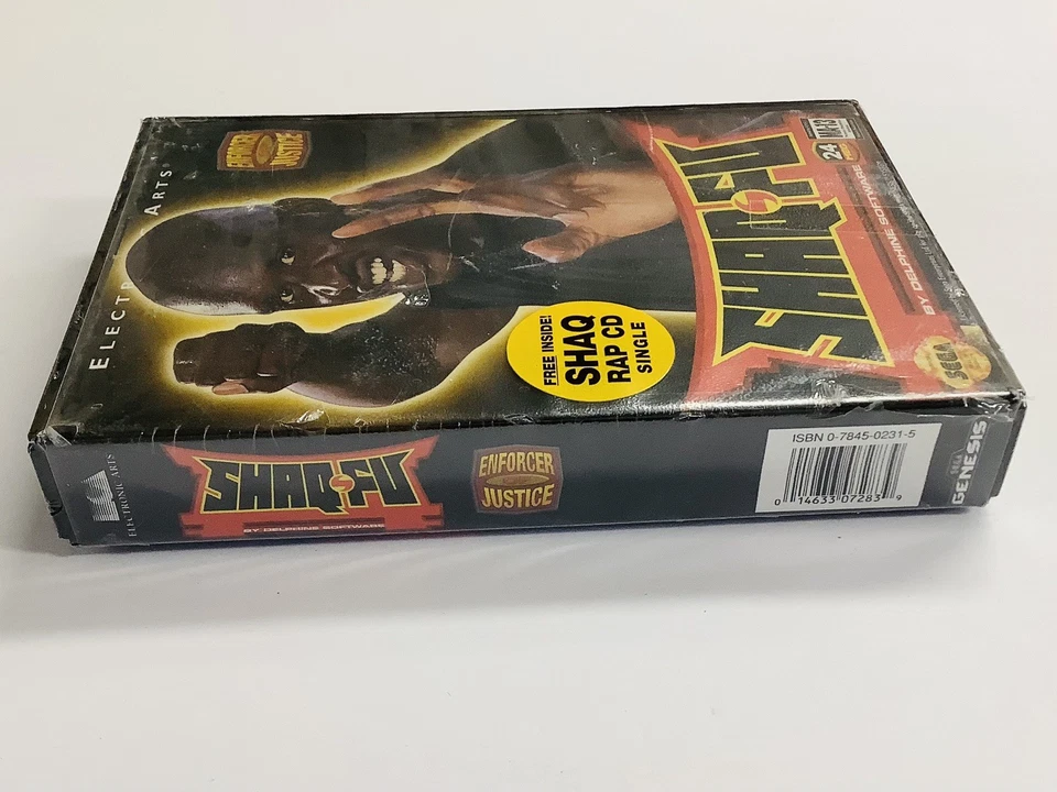 "BRAND NEW" Shaq-Fu (Sega Genesis) FACTORY SEALED FREE SHIPPING - Image 4 of 4