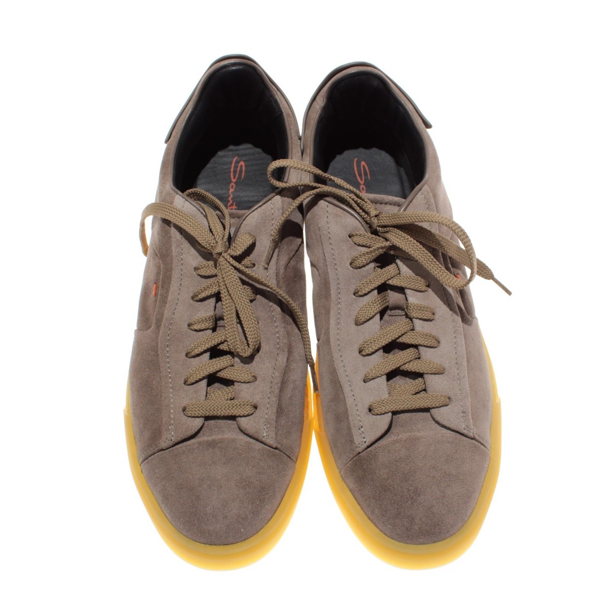 Santoni NWB Despatch Lace Up Suede Casual Sneakers Size 12  display picture 1