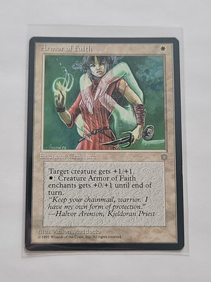 Magic The Gathering MTG Armor Of Faith - Ice Age - 