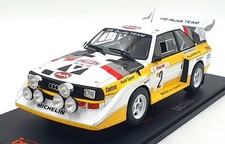 IXO 1/18 Scale 18RMC025A - Audi Sport Quattro S1 #2 Monte Carlo Rally 1986