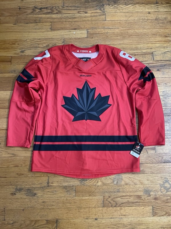 Brand New Bauer Team Canada Hockey Jersey Sidney Crosby #87 Red Men’s Size 50