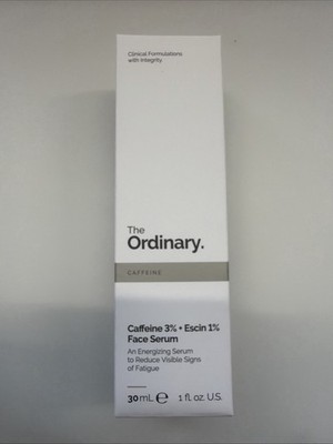 The Ordinary Caffeine 3% + Escin 1% Face Serum, Energizing Serum to Tone and Tig
