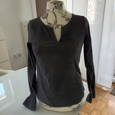 Bluse, Comma, Schwarz  Gr. 36
