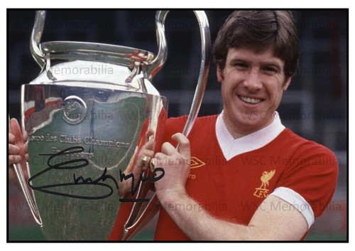 12141. Emlyn Hughes Signed Pictures (A4 Prints) Liverpool Wolves England etc.