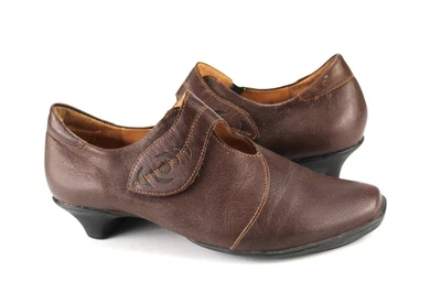 Think Gr.39 Damen Ballerinas Slipper Loafers Pumps Leder Natur TOP P 243 - Bild 1 von 4