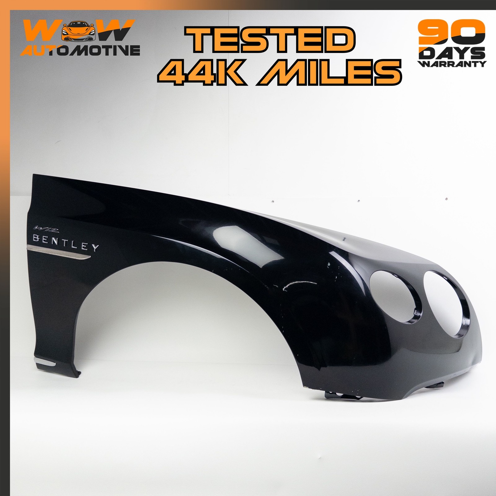 12-17 BENTLEY CONTINENTAL GT GTC FRONT RIGHT PASSENGER SIDE FENDER BLACK OEM