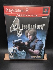 Resident Evil 4 PS2 PlayStation 2 Game With Case And Manual Complete Tested