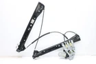 Door window regulator with motor