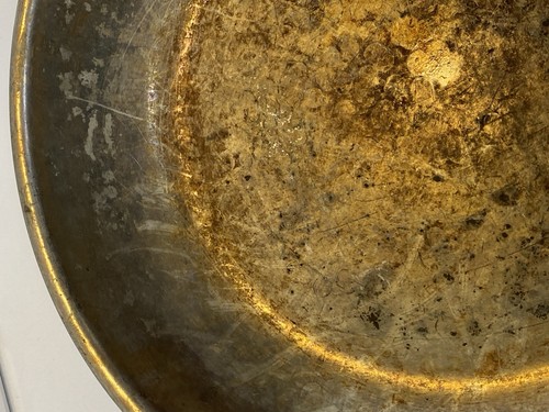 MCM Puppieni Copper Frying Pan Made In Italy Collectible 10.5” Brass Handle - Picture 8 of 21